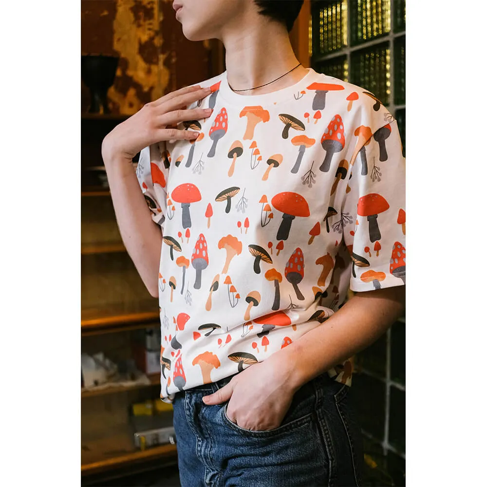 Футболка Friend Function Грибная белая - фото 10