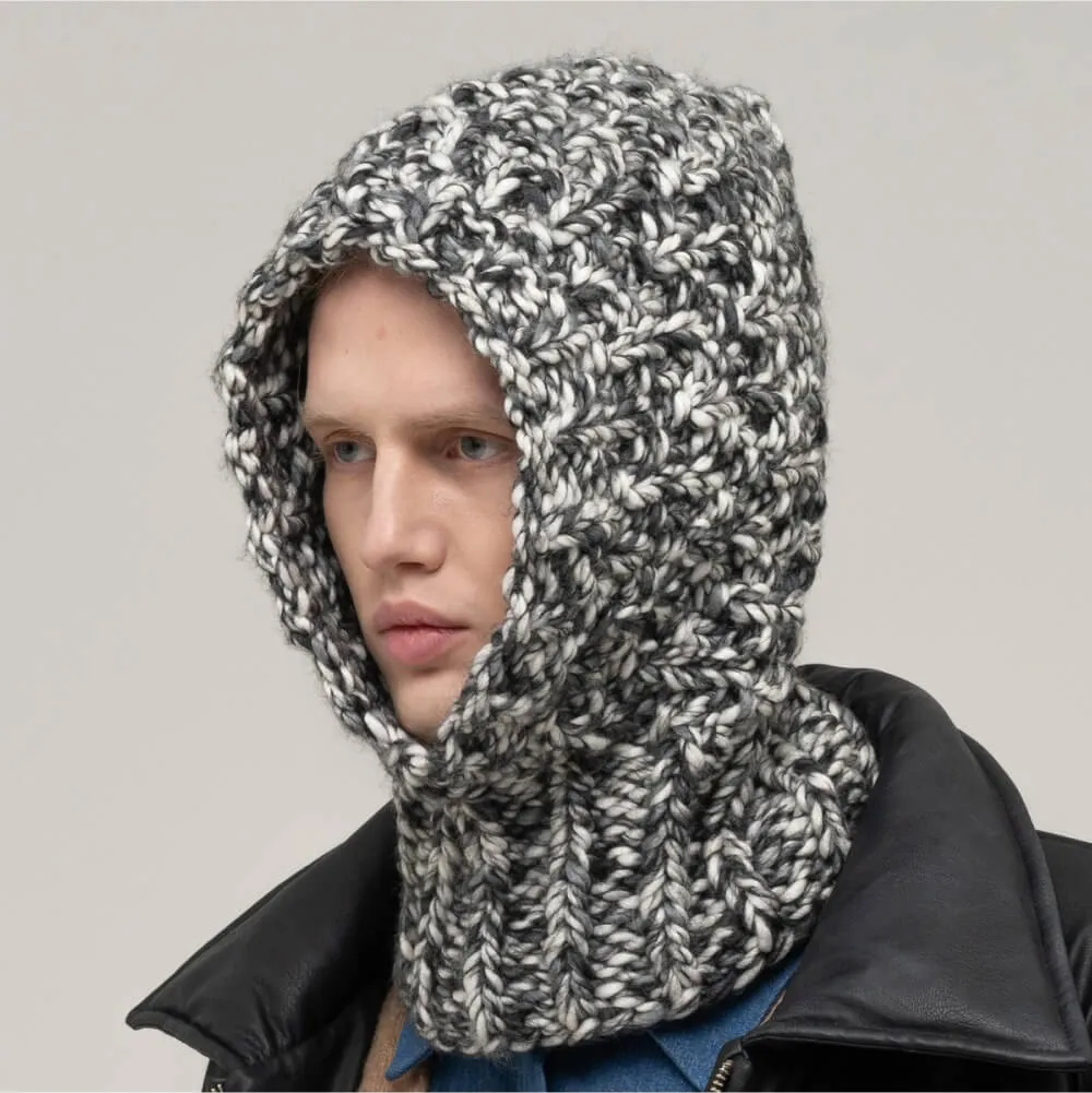 Капюшон CHECK YA HEAD серый 2482/16 - фото 2