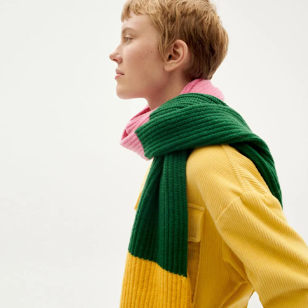 Шарф Thinking Mu Ghede Art Yellow - фото 9