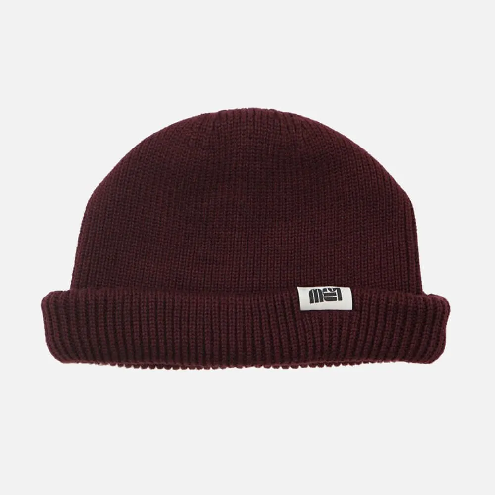 Шапка Меч Knit Short Beanie Bordo - фото 7