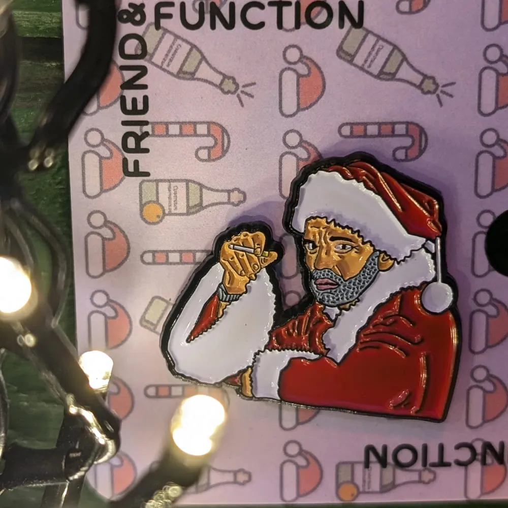 Значок Плохой Санта - фото 2