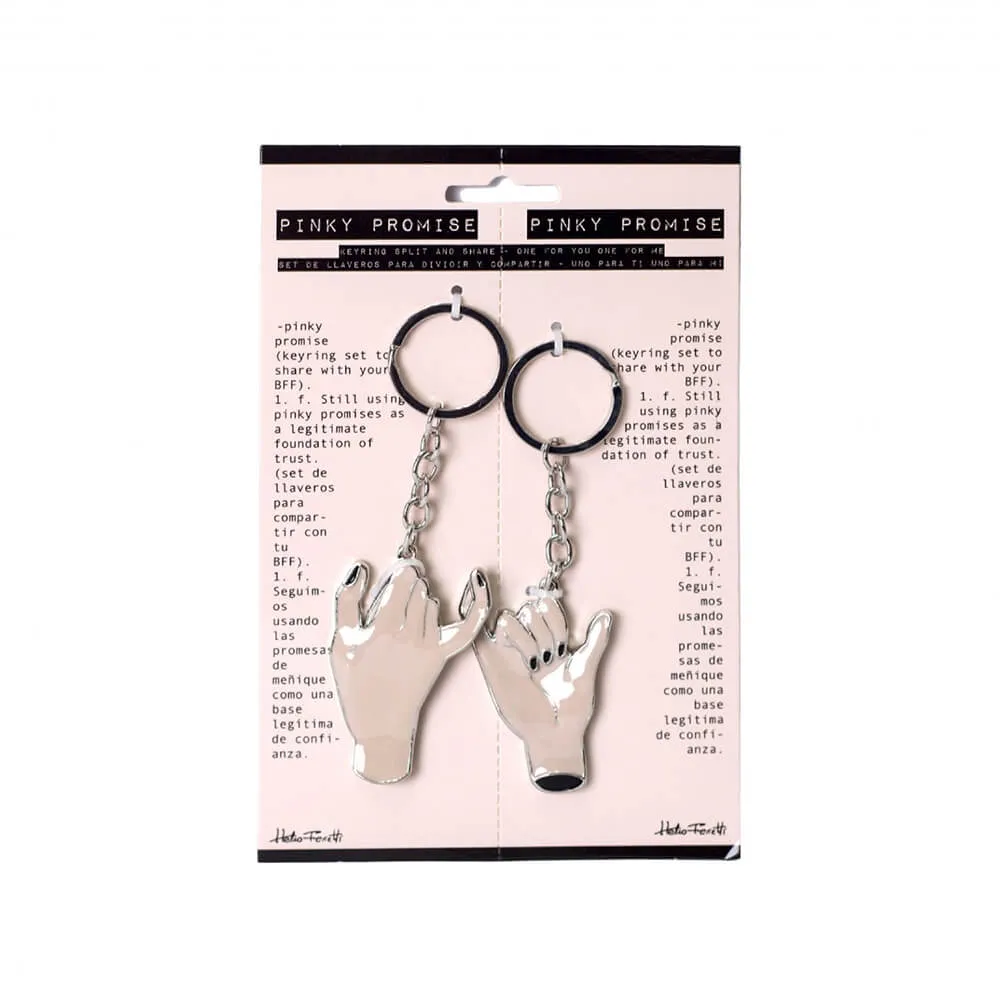 Пара брелоков на ключи Helio Ferretti PINKY PROMISE KEYCHAIN PAIR - фото 5
