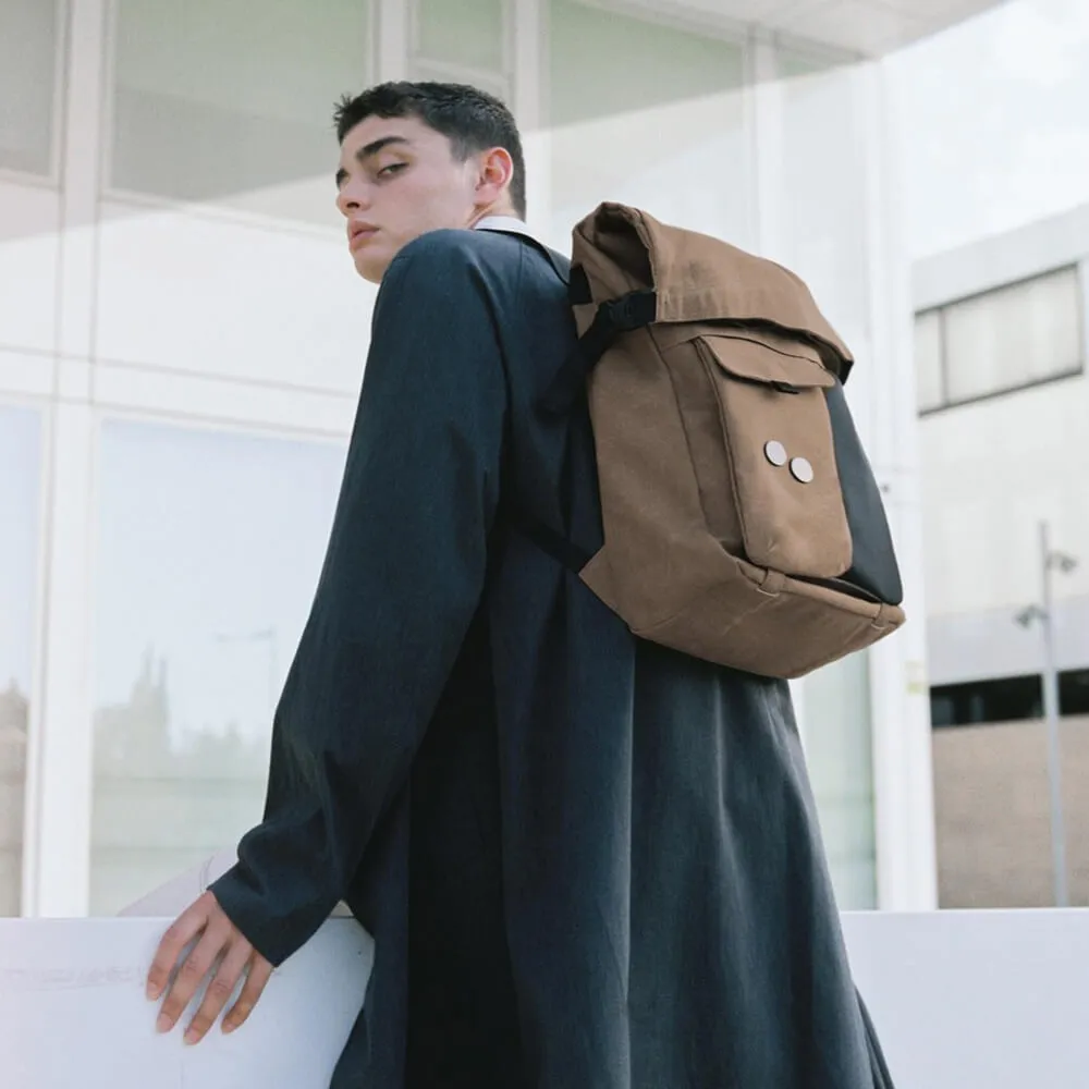 Рюкзак Pinqponq Carrik Coated Khaki - фото 18