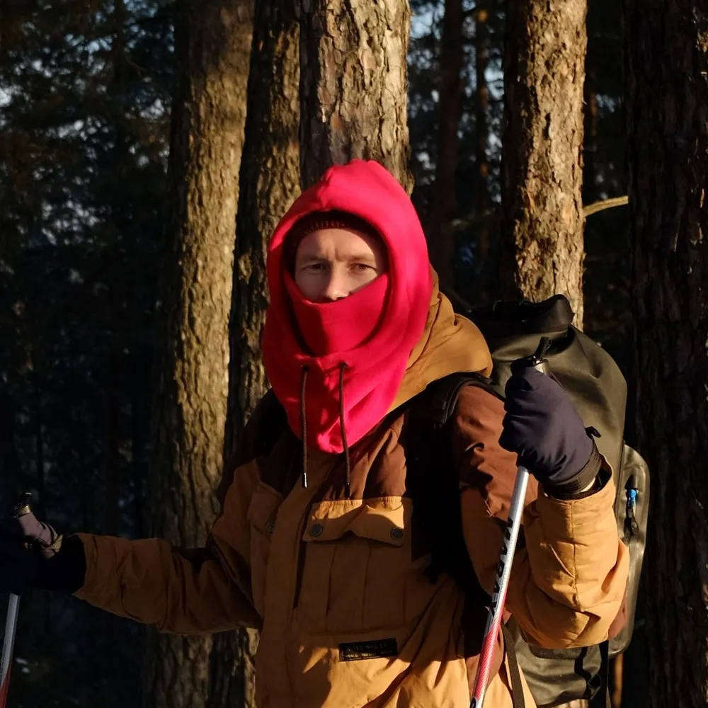 Капюшон Kusto Hood M красный - фото 9