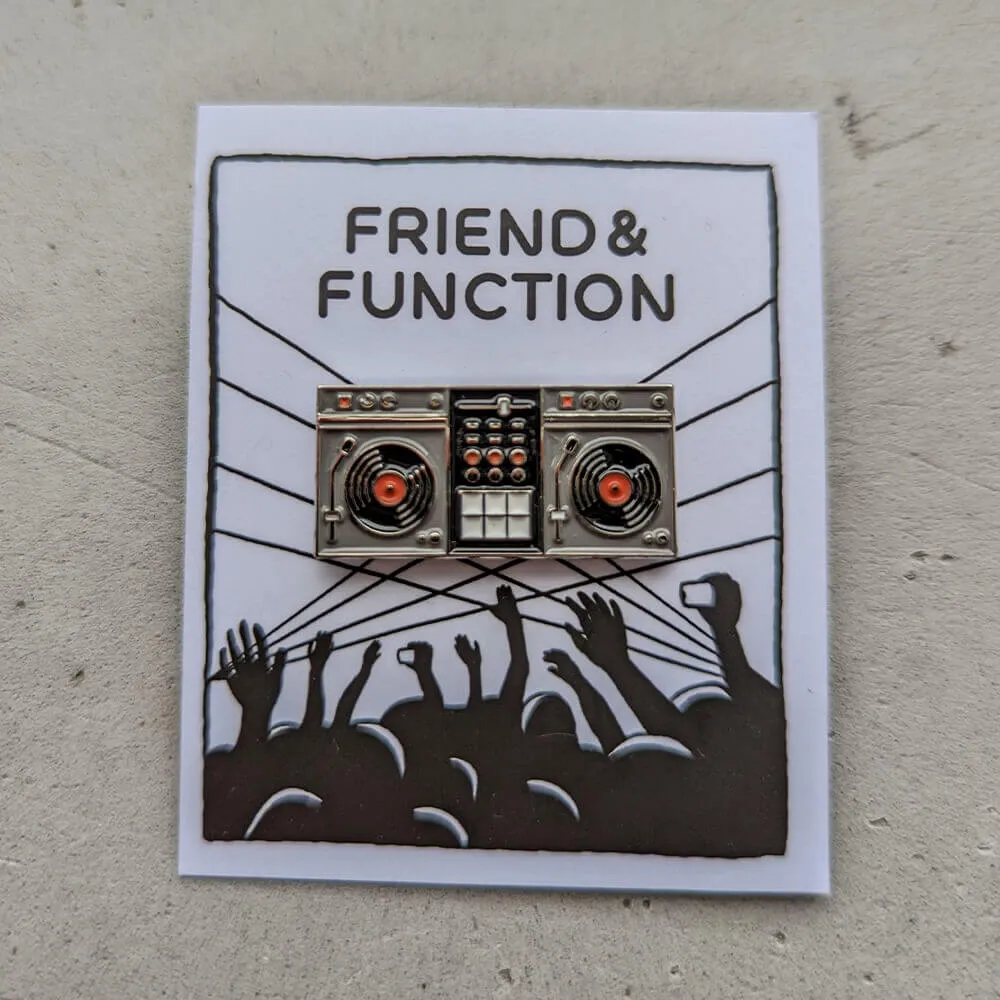 Значок Friend Function Диджейский пульт - фото 3