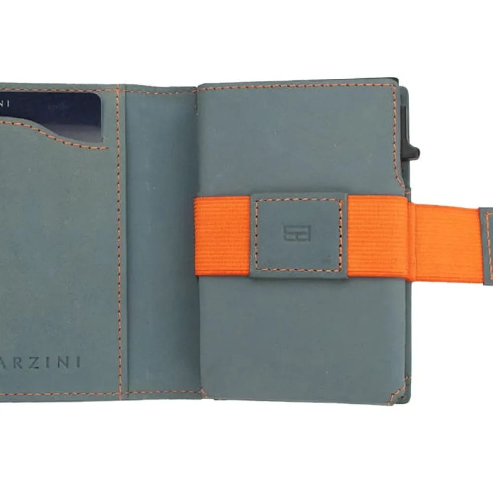 Кошелек Garzini Metal Wallets Blue Orange - фото 7