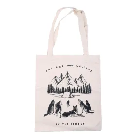 Шоппер Barking Store You are not welcome белый