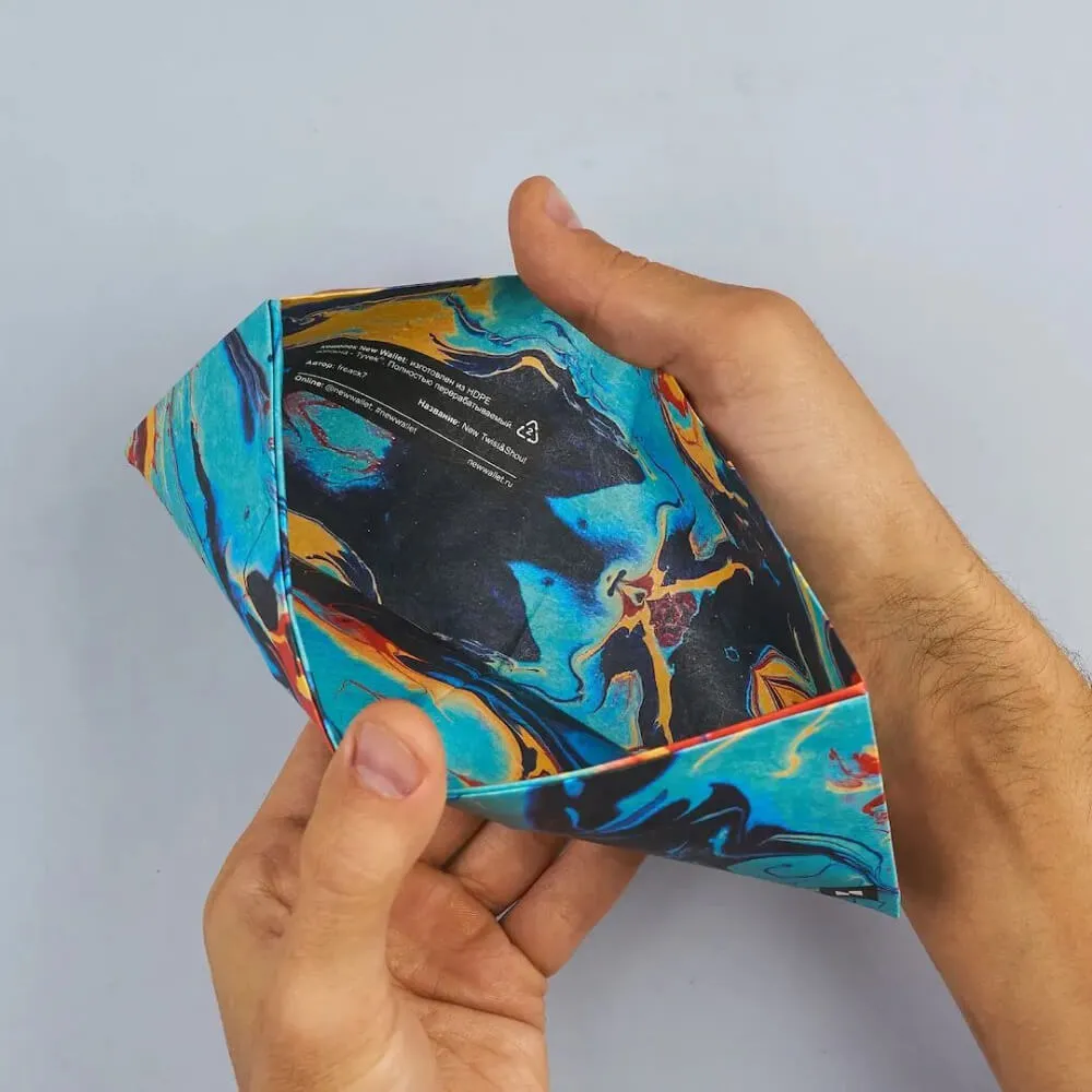 Кошелек из тайвека New Wallet Twist & Shout - фото 3