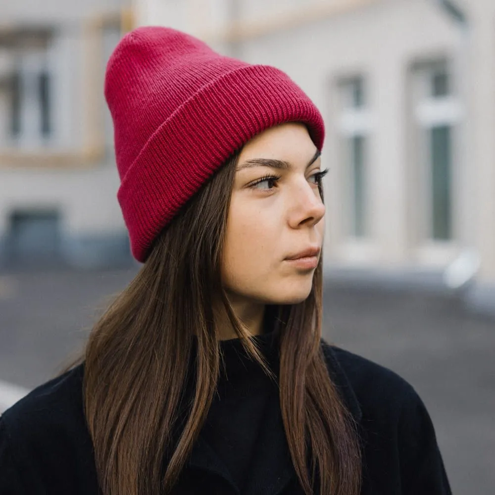 Шапка-бини Friend Function малиновый - фото 3