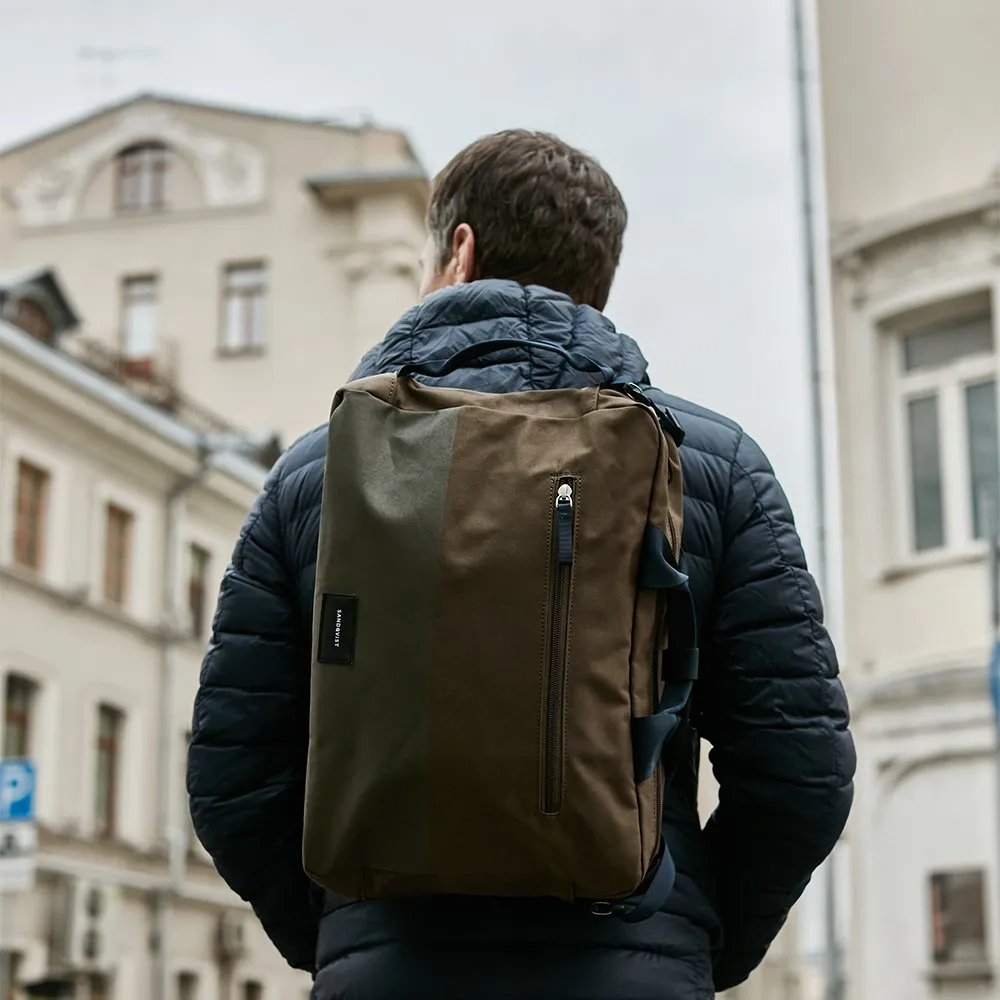 Сумка Sandqvist Bruno Olive With Coating - фото 9