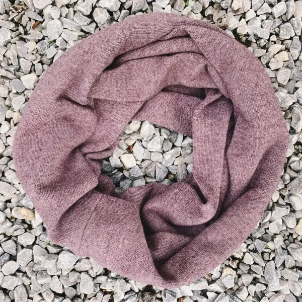 Снуд Friend Function шерстяной Сиреневый меланж - фото 2