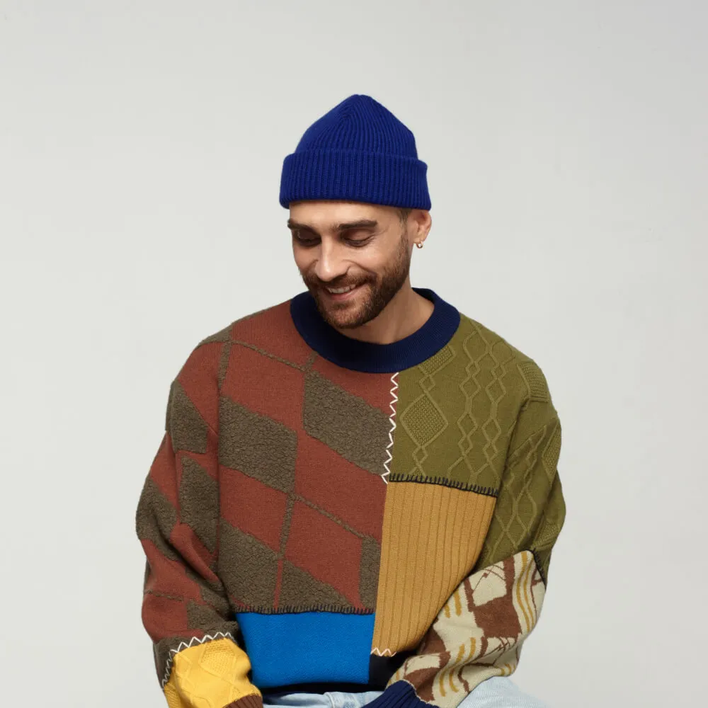 Шапка CHECK YA HEAD синяя T1504/96 - фото 2