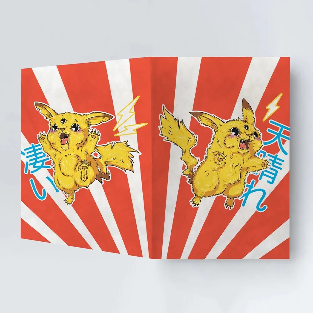 Обложка для паспорта из тайвека New Wallet New Pika - фото 2