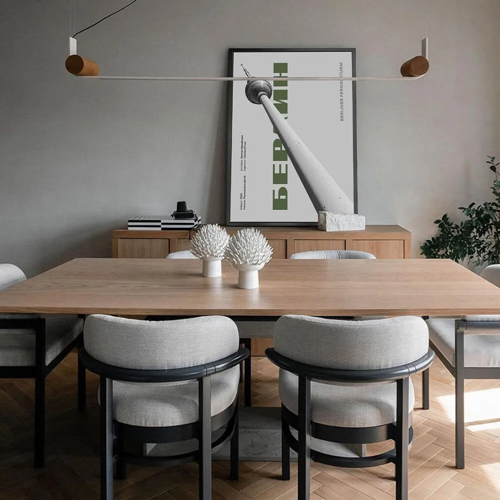 Плакат Allmodernism Берлинская телевизионная башня - фото 2