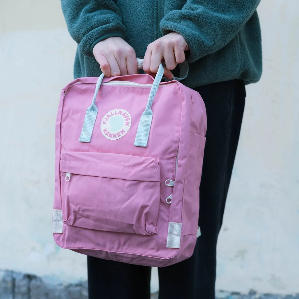 Рюкзак Fjallraven Kanken Koncept Pink-Mint Green (312-600) - фото 8