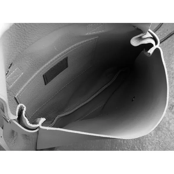 Кожаный рюкзак Kokosina средний черный - фото 6