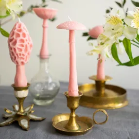 Ароматическая свеча Unification Love Гриб шляпкой вниз нежно-розовый