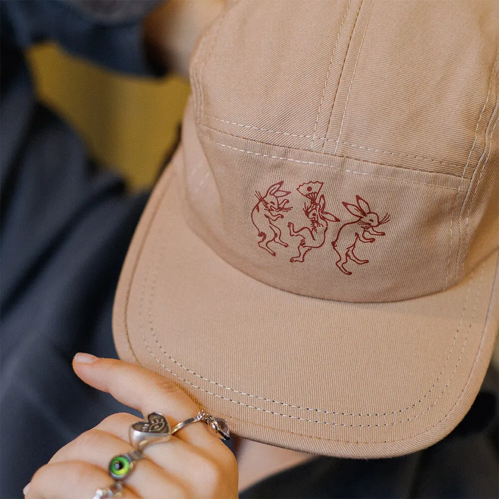 Кепка Friend Function Беспокойные зайцы бежевая - фото 8