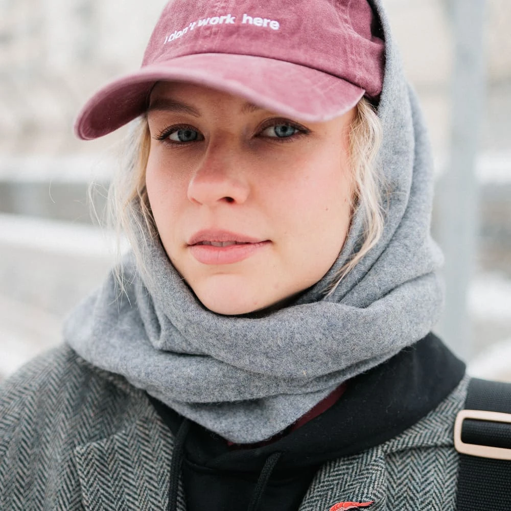 Кепка Friend Function I don't work here вишневая - фото 3