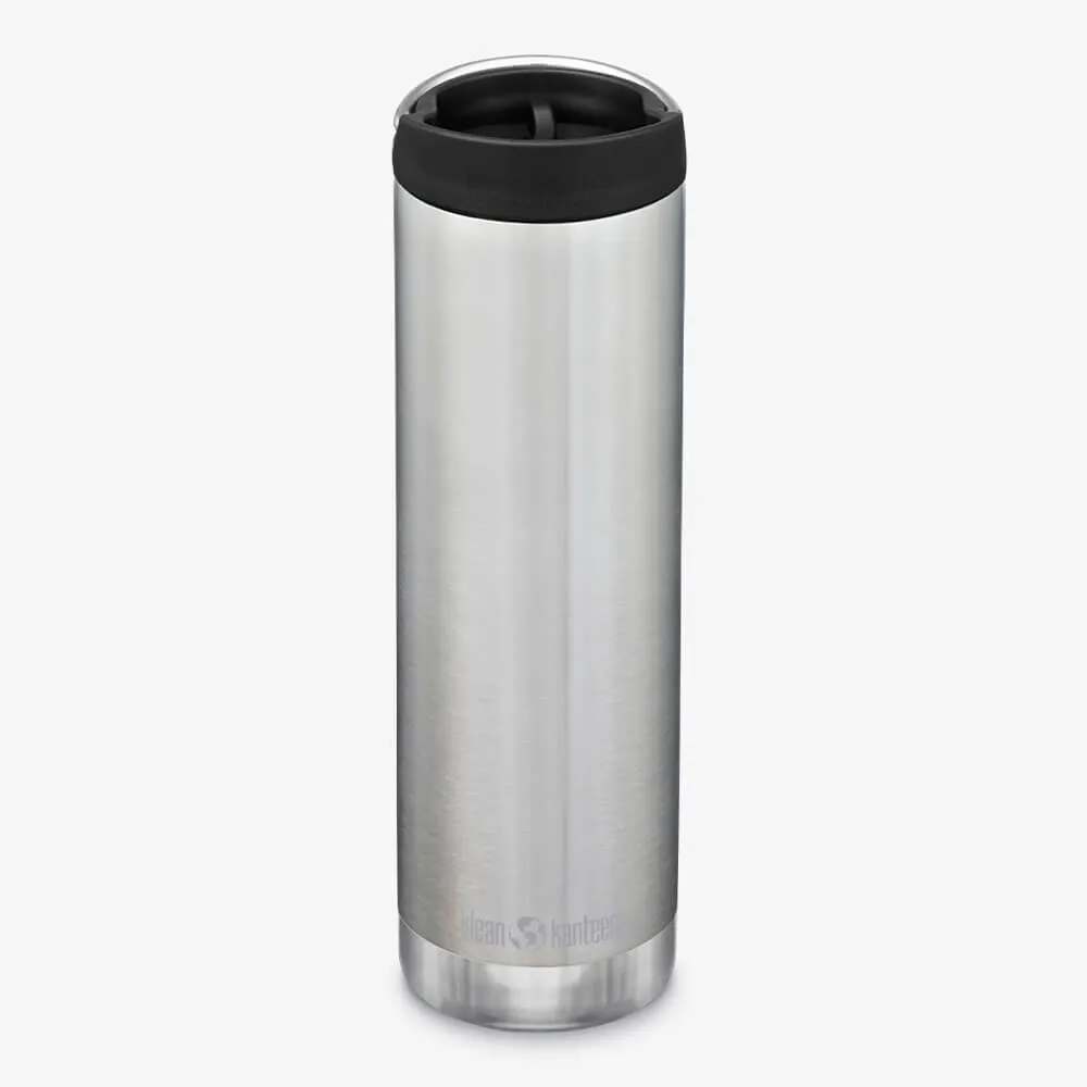 Термокружка Klean Kanteen TKWide 592 мл Cafe Cap Brushed Stainless - фото 1