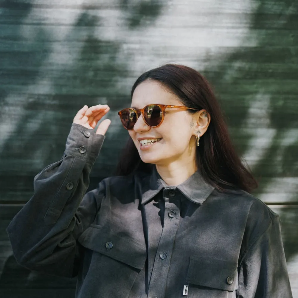 Очки MESSYWEEKEND New Depp Havana Brown - фото 3