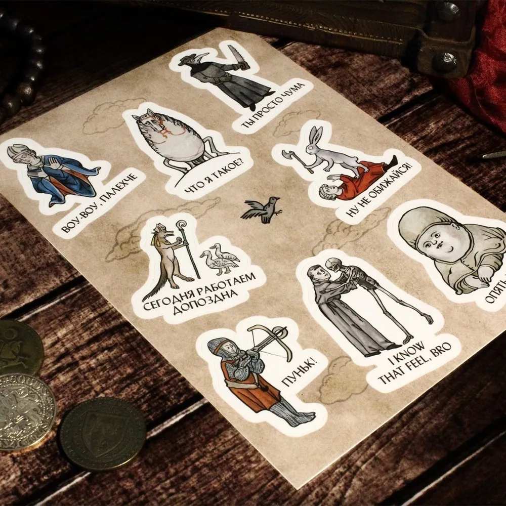 Настольная игра Страдающее Средневековье (полный комплект) - фото 9