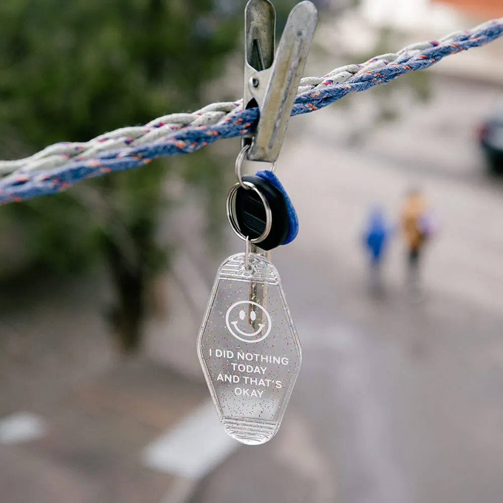 Брелок на ключи Friend Function That`s okay прозрачный - фото 2