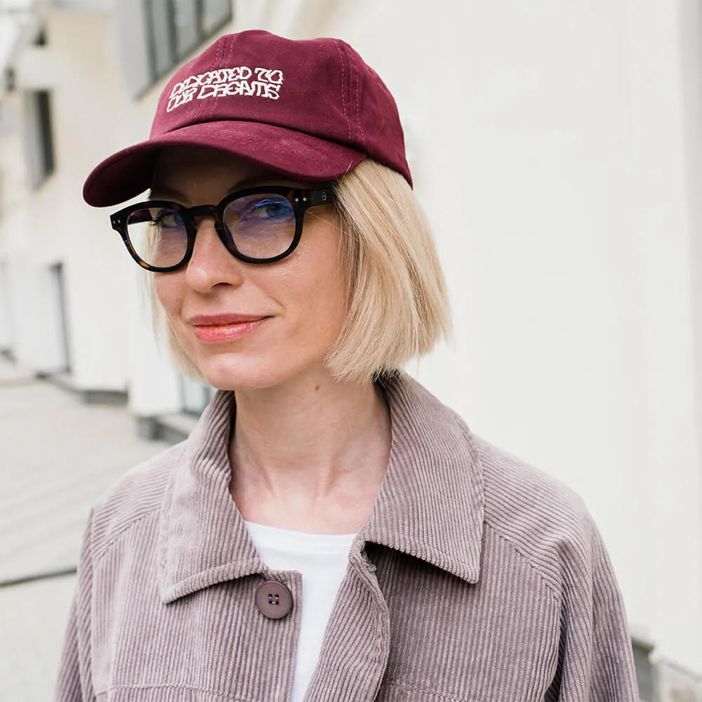 Кепка Меч Dad Cap Dreams Bordo - фото 5