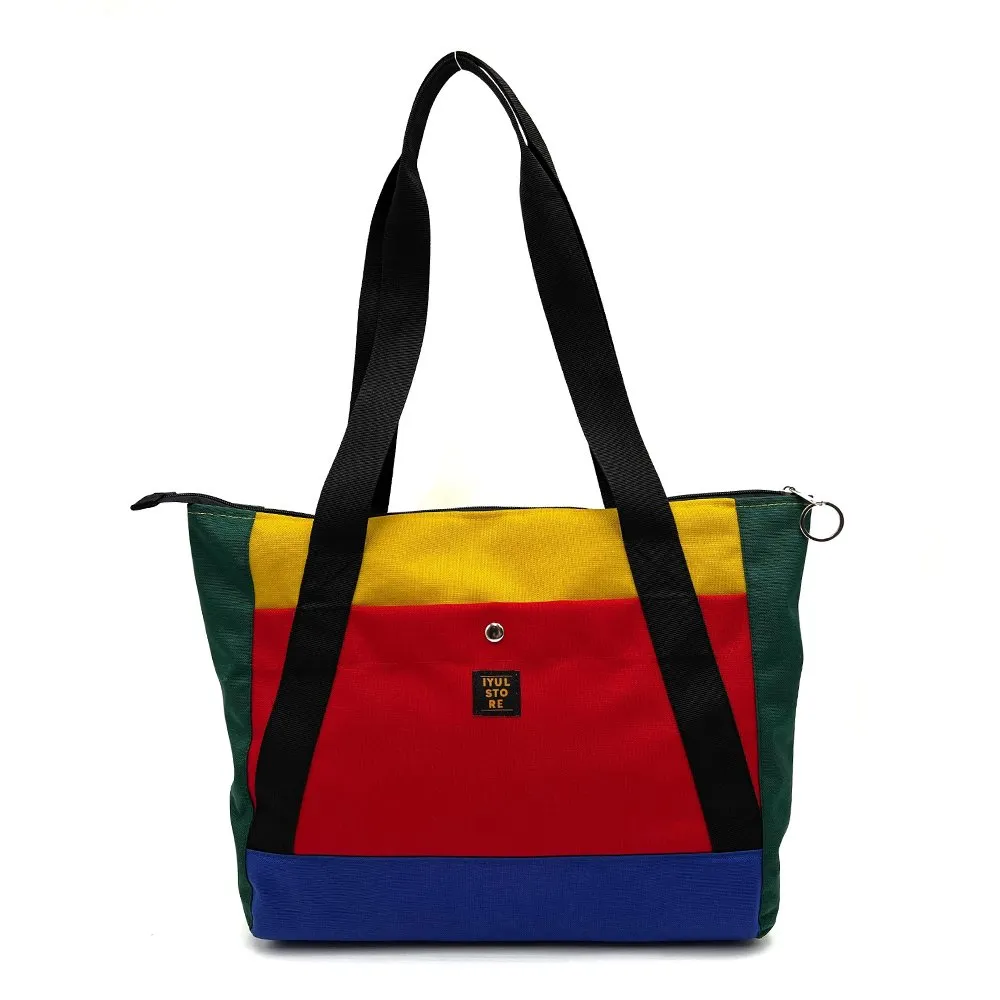 Сумка тоут iyulstore Колор блок - фото 4