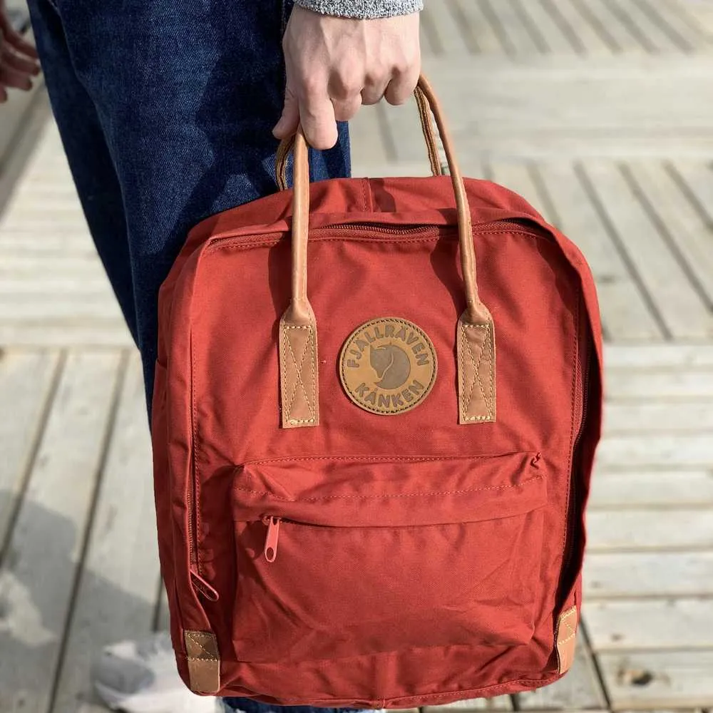 Рюкзак Fjallraven Kanken No2 Deep Red (325) - фото 5