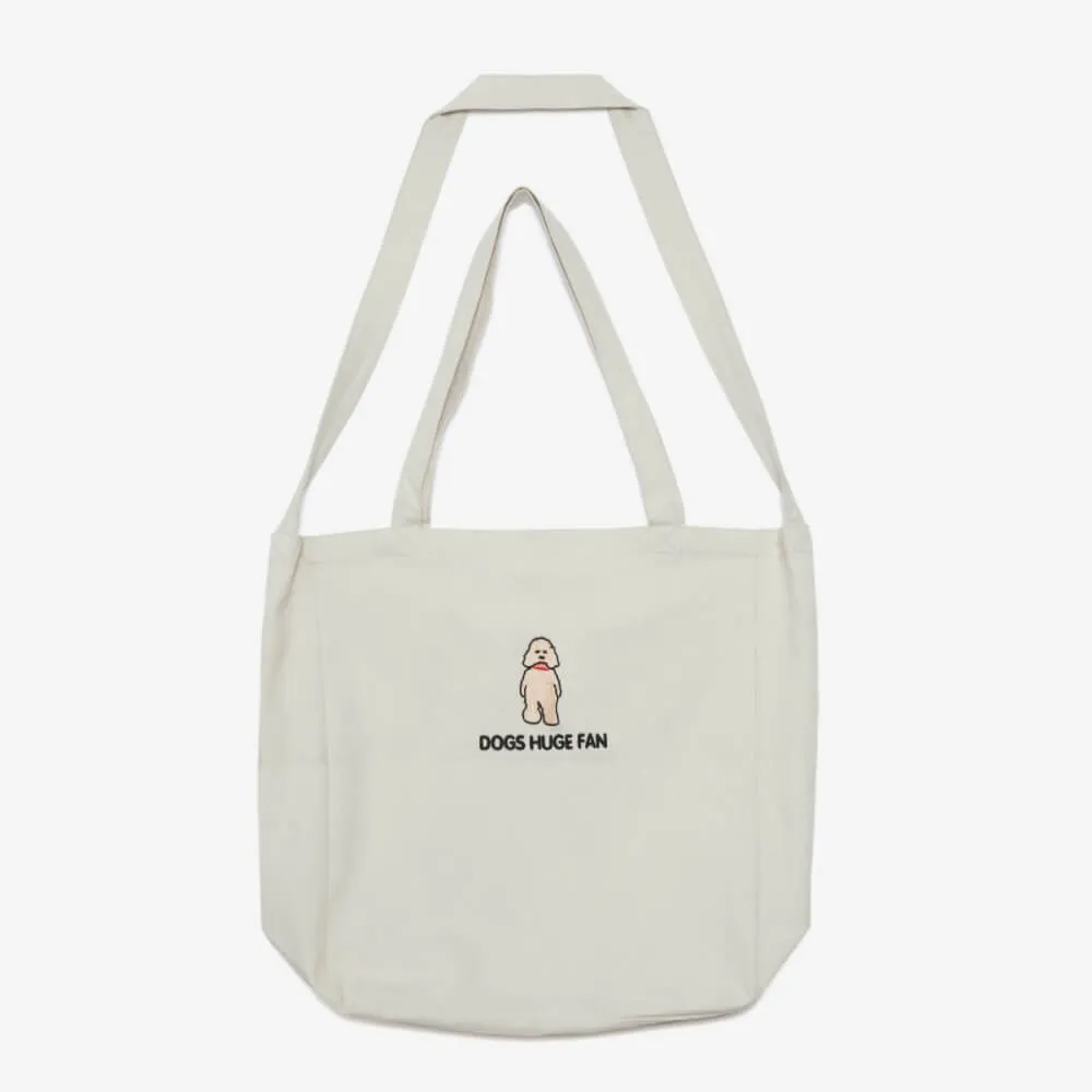 Шоппер Меч DOG'S FAN Ecru - фото 1