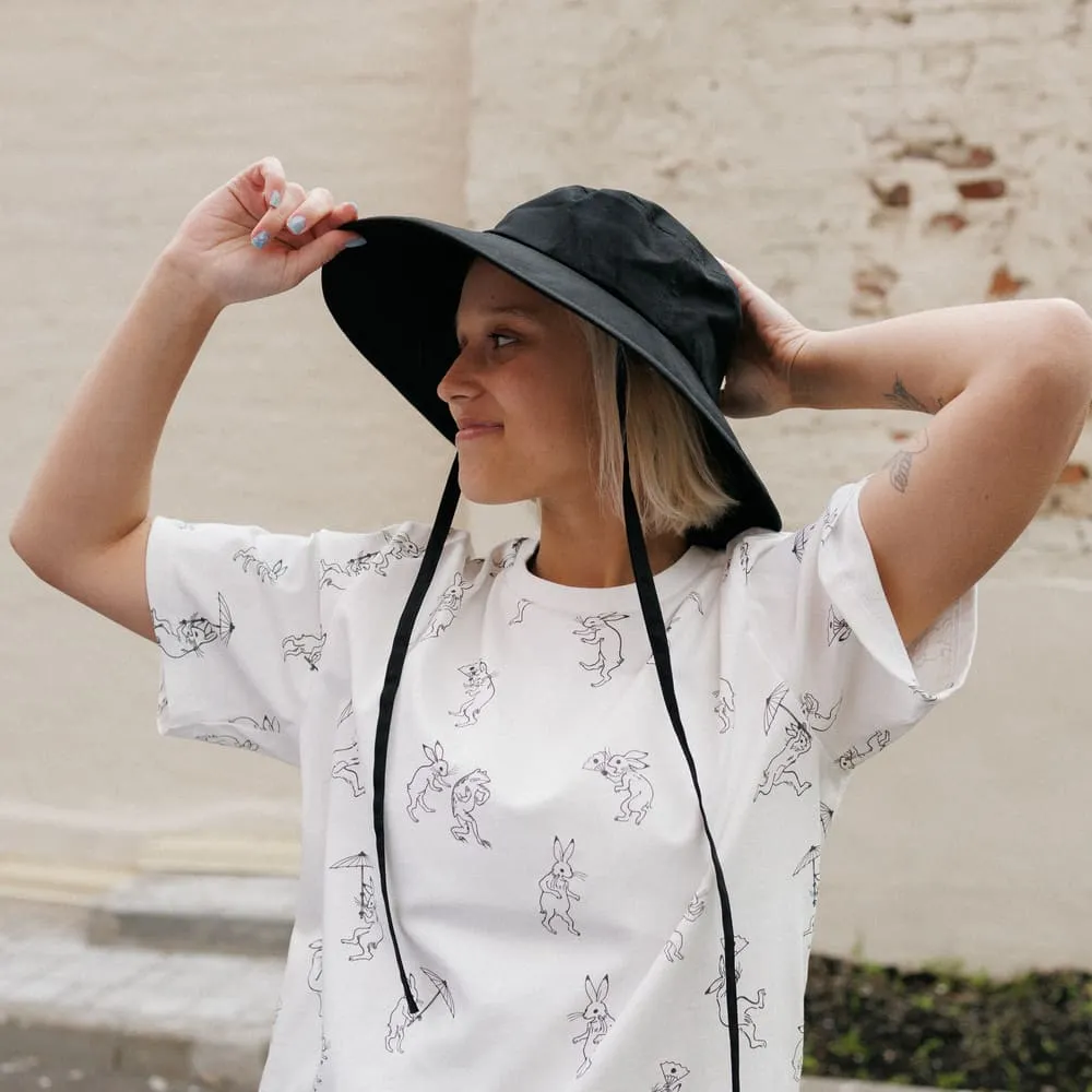 Панама CHECK YA HEAD черная 25596/1 - фото 6