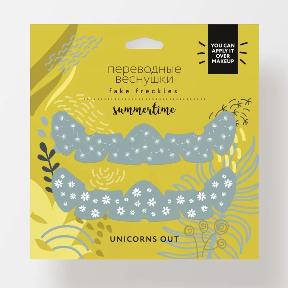 Временная татуировка - веснушки Fake Freckles: Summertime - фото 2