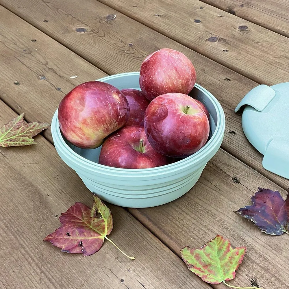 Складной ланч-бокс Stojo Bowl Sage 1065 мл - фото 11