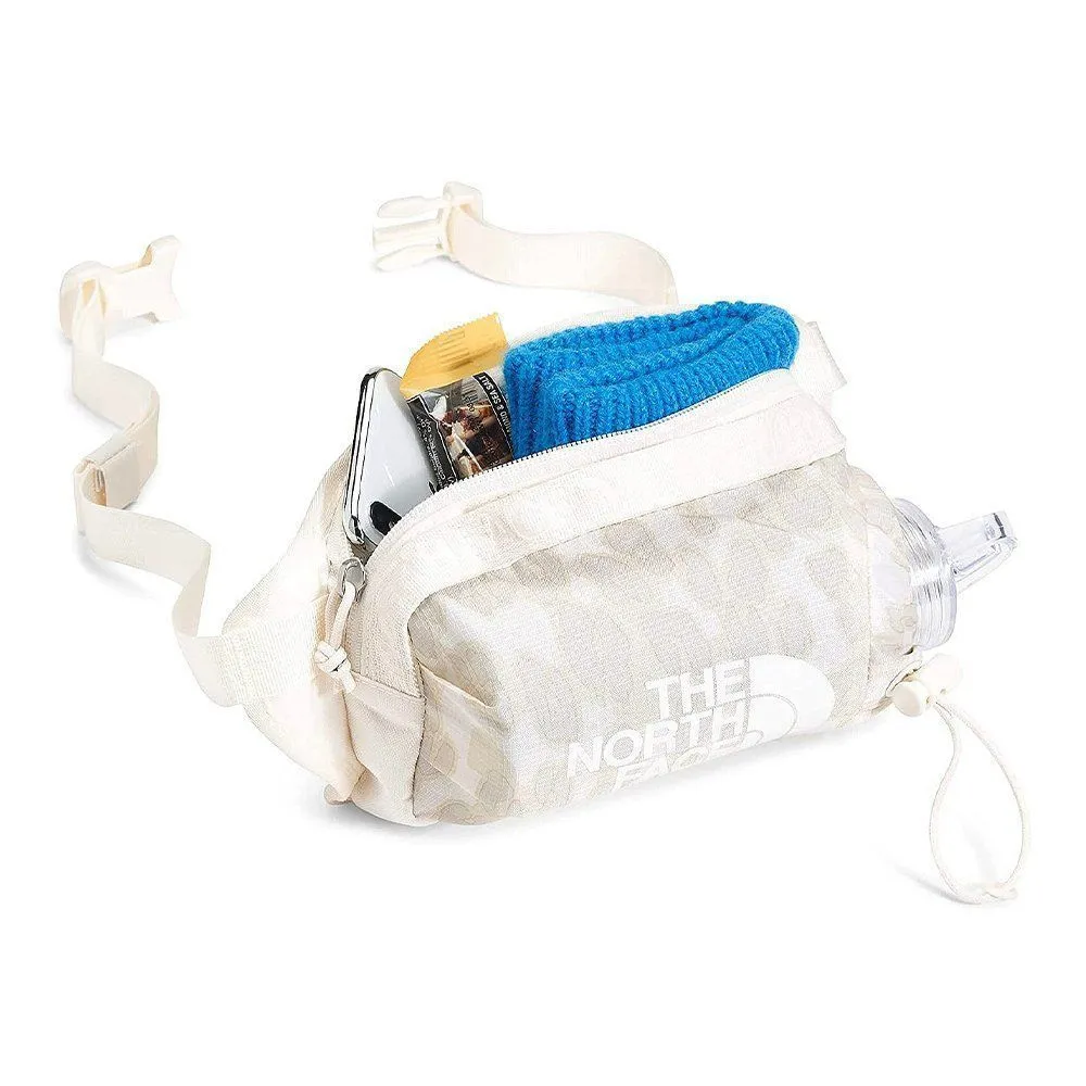 Сумка поясная The North Face Bozer Hip Pack III-L white - leopard print - фото 4