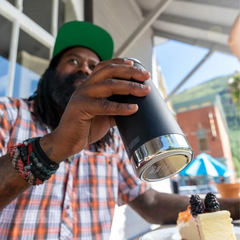 Термокружка Klean Kanteen TKWide 355 мл Cafe Cap Black - фото 9