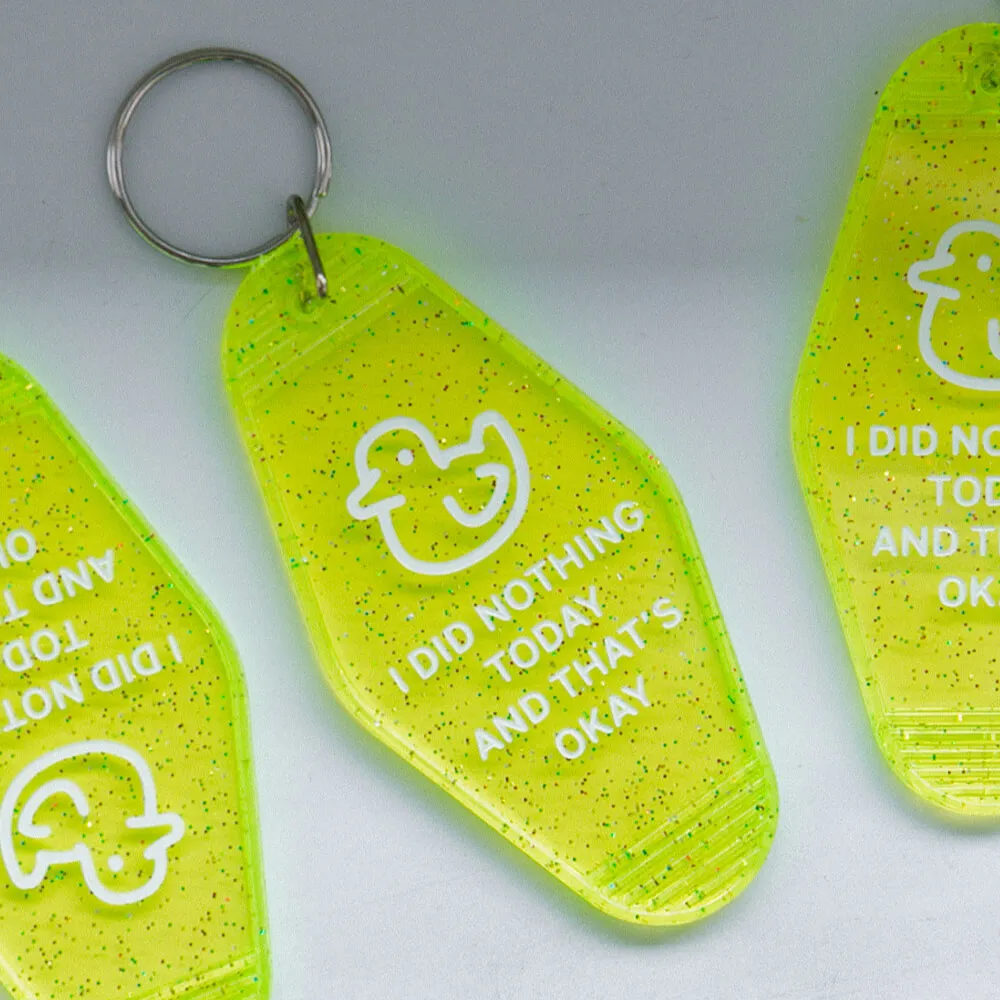 Брелок на ключи Friend Function That`s okay зеленый - фото 1