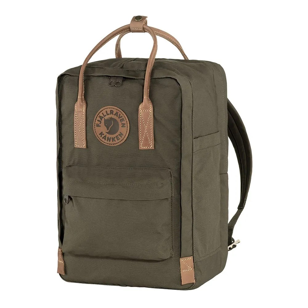 Рюкзак Fjallraven Kanken No2 Dark Olive Laptop 15 - фото 4