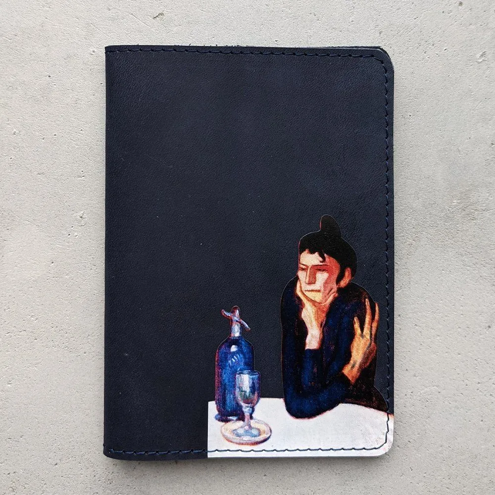 Обложка для паспорта Любительница Абсента - фото 1