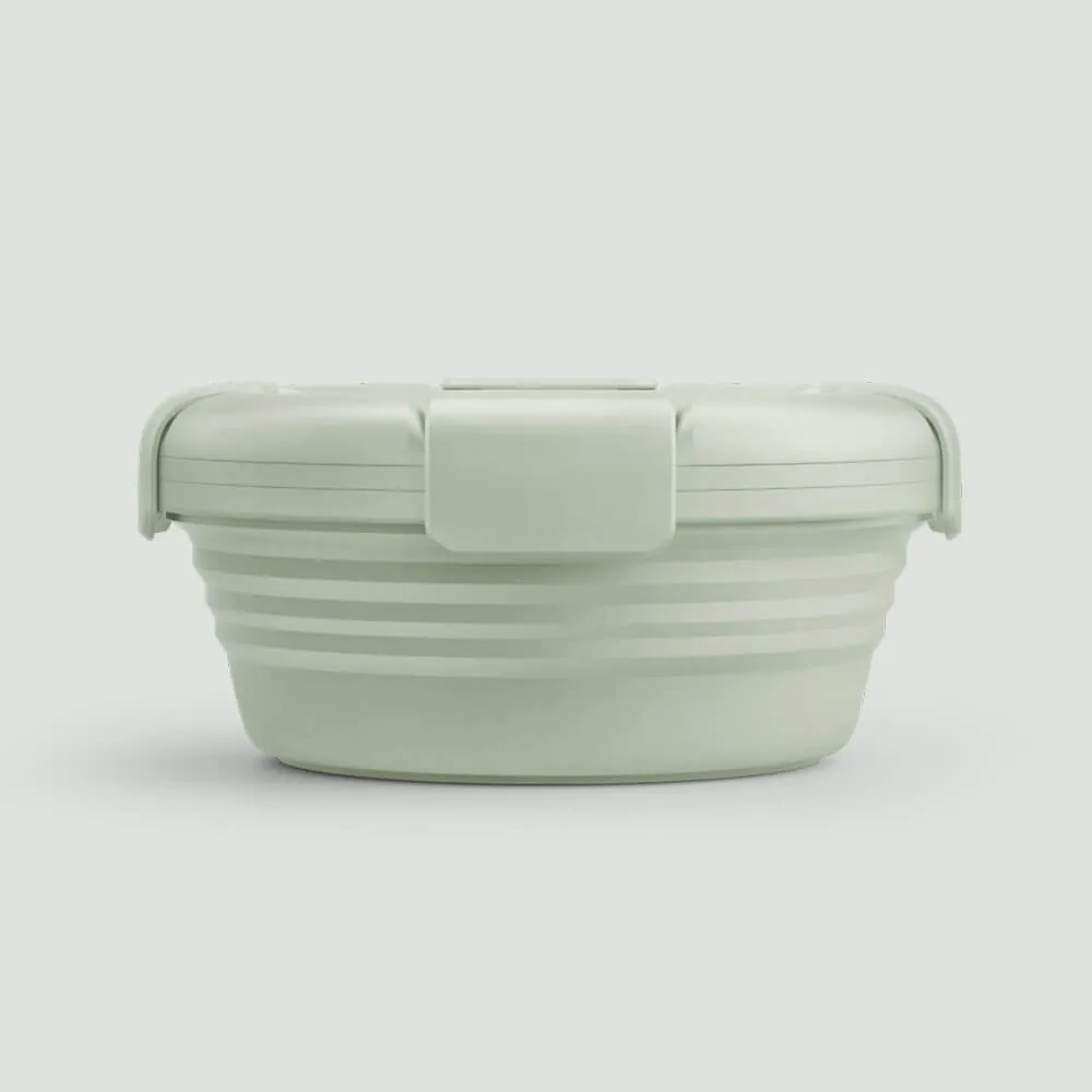 Складной ланч-бокс Stojo Bowl Sage 1065 мл - фото 2