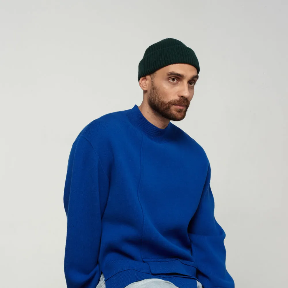 Шапка CHECK YA HEAD тёмно-зелёная T1504/154 - фото 7