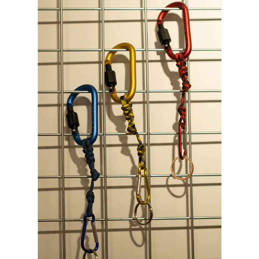 Карабин со шнурком ACK ITEMS (разные цвета) - фото 2