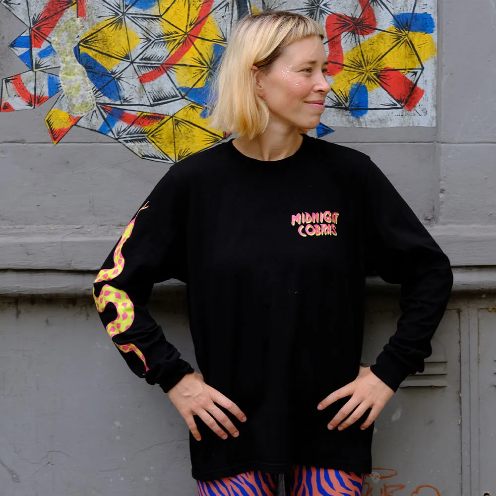 Лонгслив Friend Function Midnight Cobras черный - фото 8