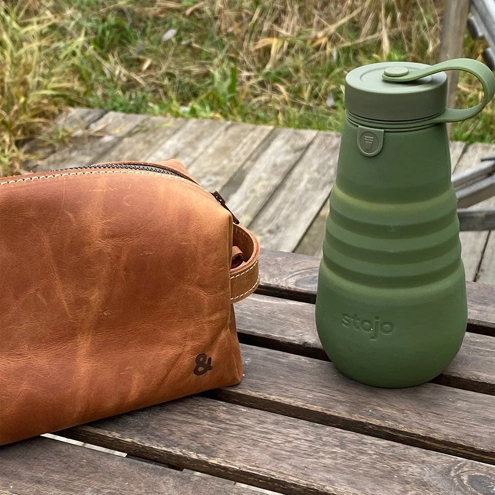 Складная бутылка Stojo Moss 592 мл - фото 5