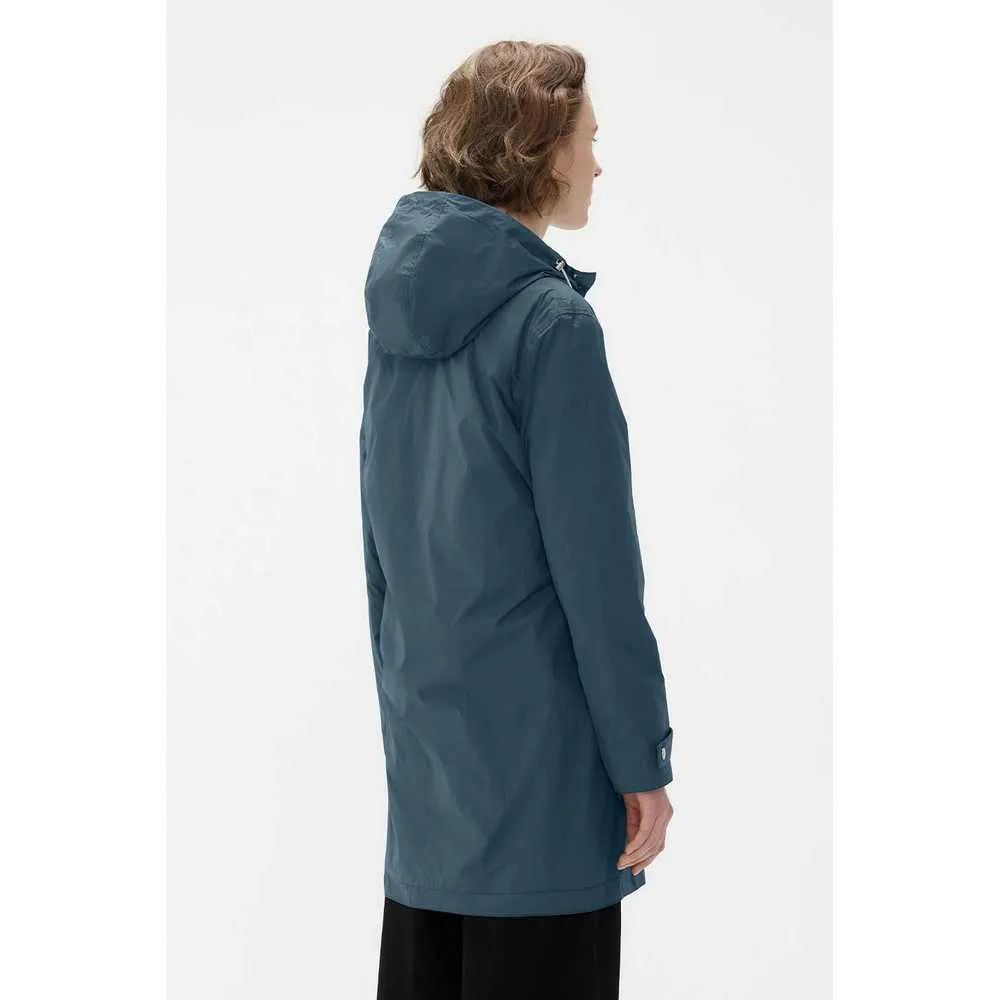 Плащ SHU синий - фото 4