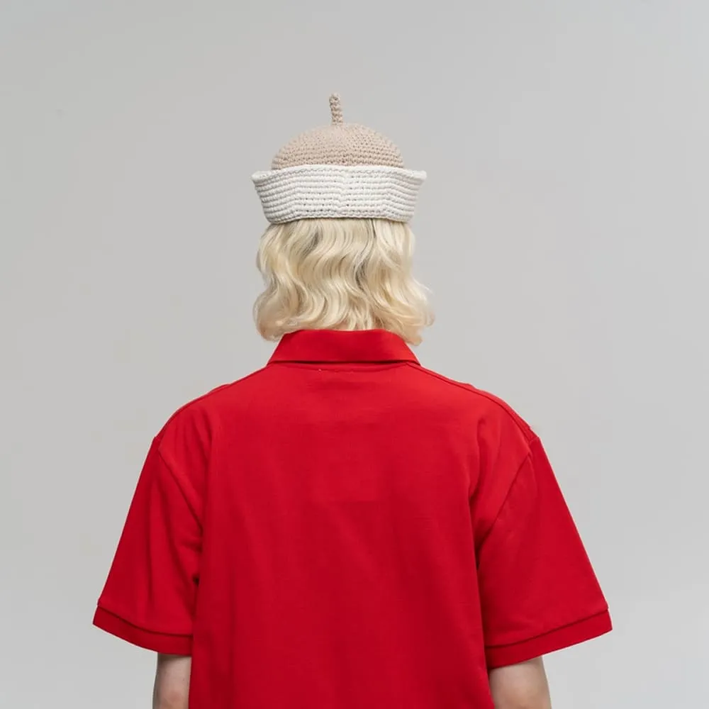 Шапка CHECK YA HEAD бежевая T2034/118 - фото 6