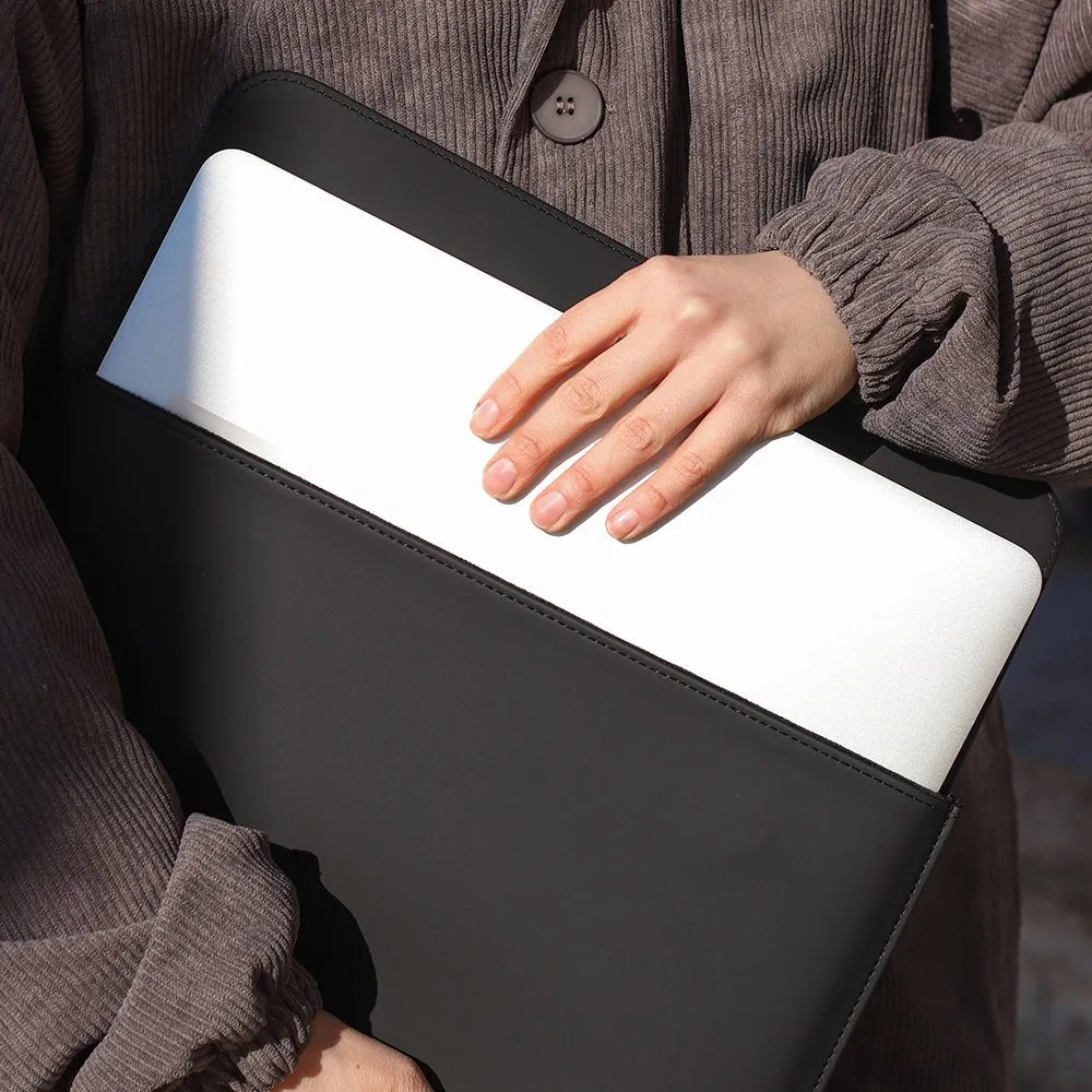 Непромокаемый чехол для ноутбука Rains Laptop Portfolio черный - фото 2