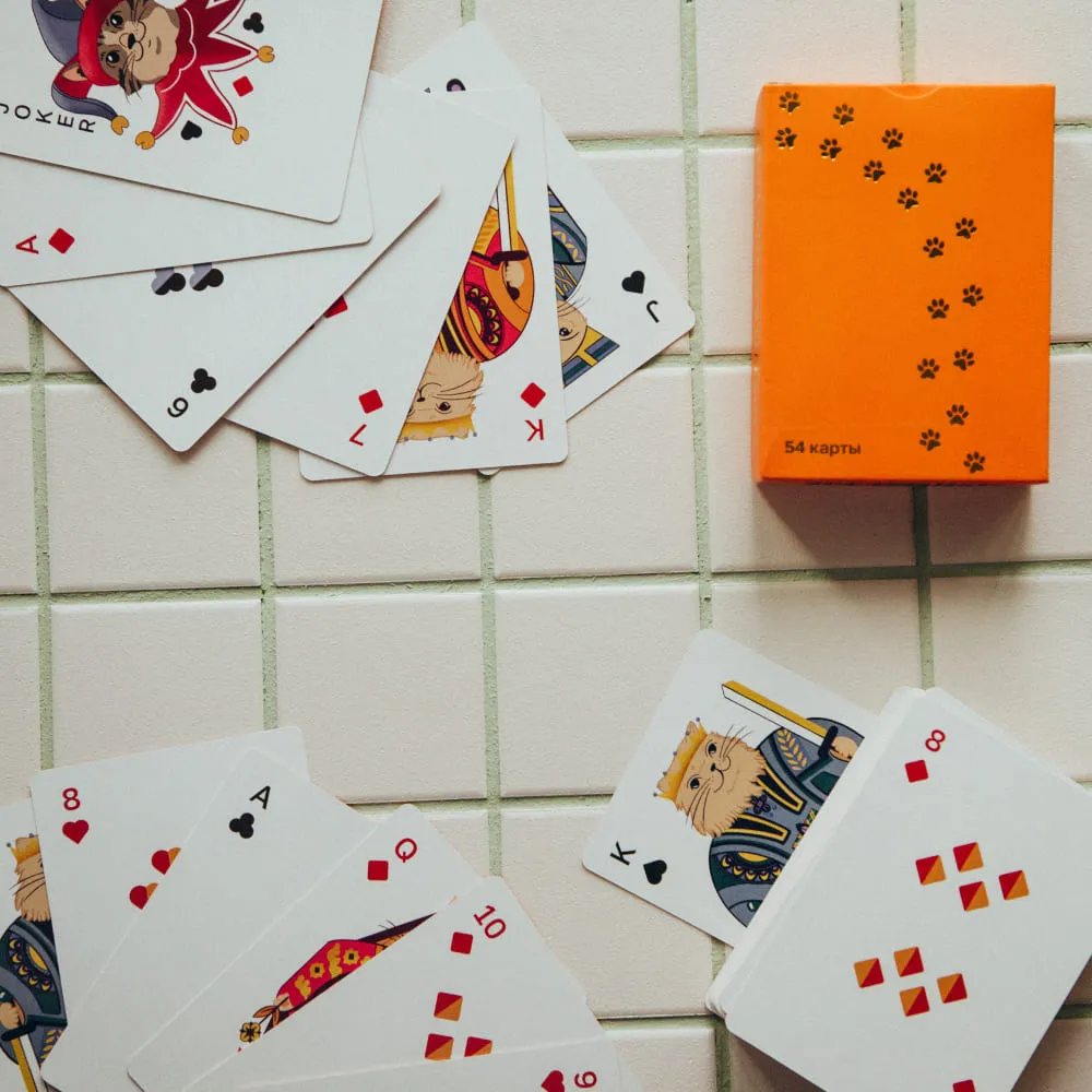Игральные карты для любителя кошек Friend Function - фото 4