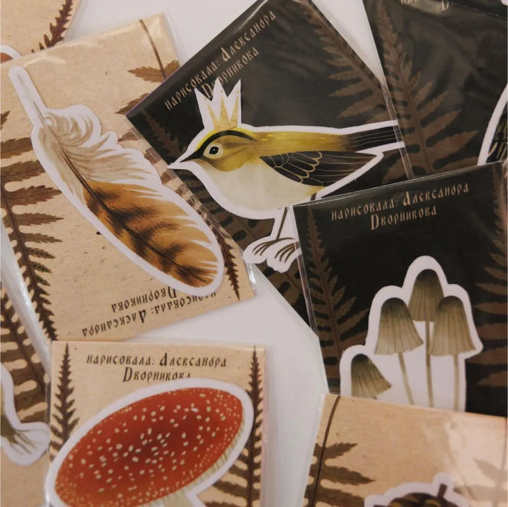 Деревянная брошка PlantMyBones Мицены - фото 12