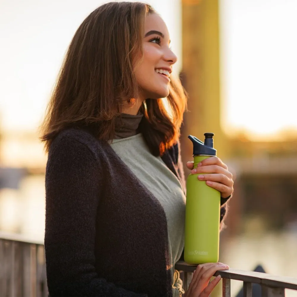 Бутылка Klean Kanteen Classic Sport 800 мл Green Apple - фото 5